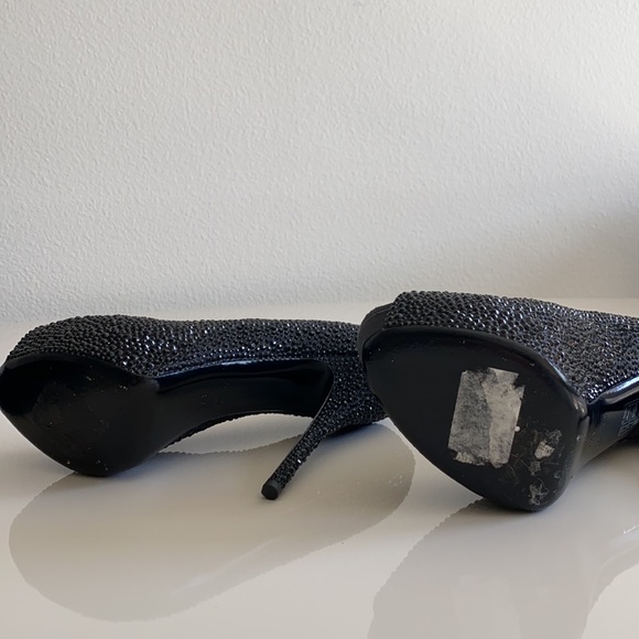 Gucci Black Etoile Sofia High Heel Platform. - Picture 8 of 13